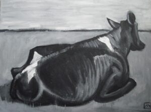 Painting-of-a-cow-i-