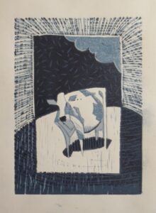 Reduction-Linocut-of-a-cow