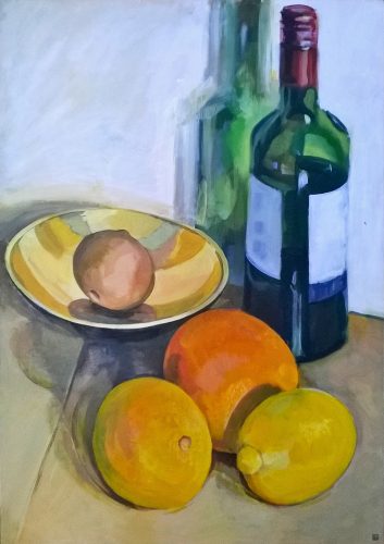 Still-Life-with-Oranges-and-Lemon