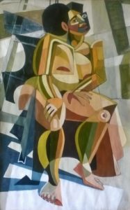 Seated-Figure-with-Ladder