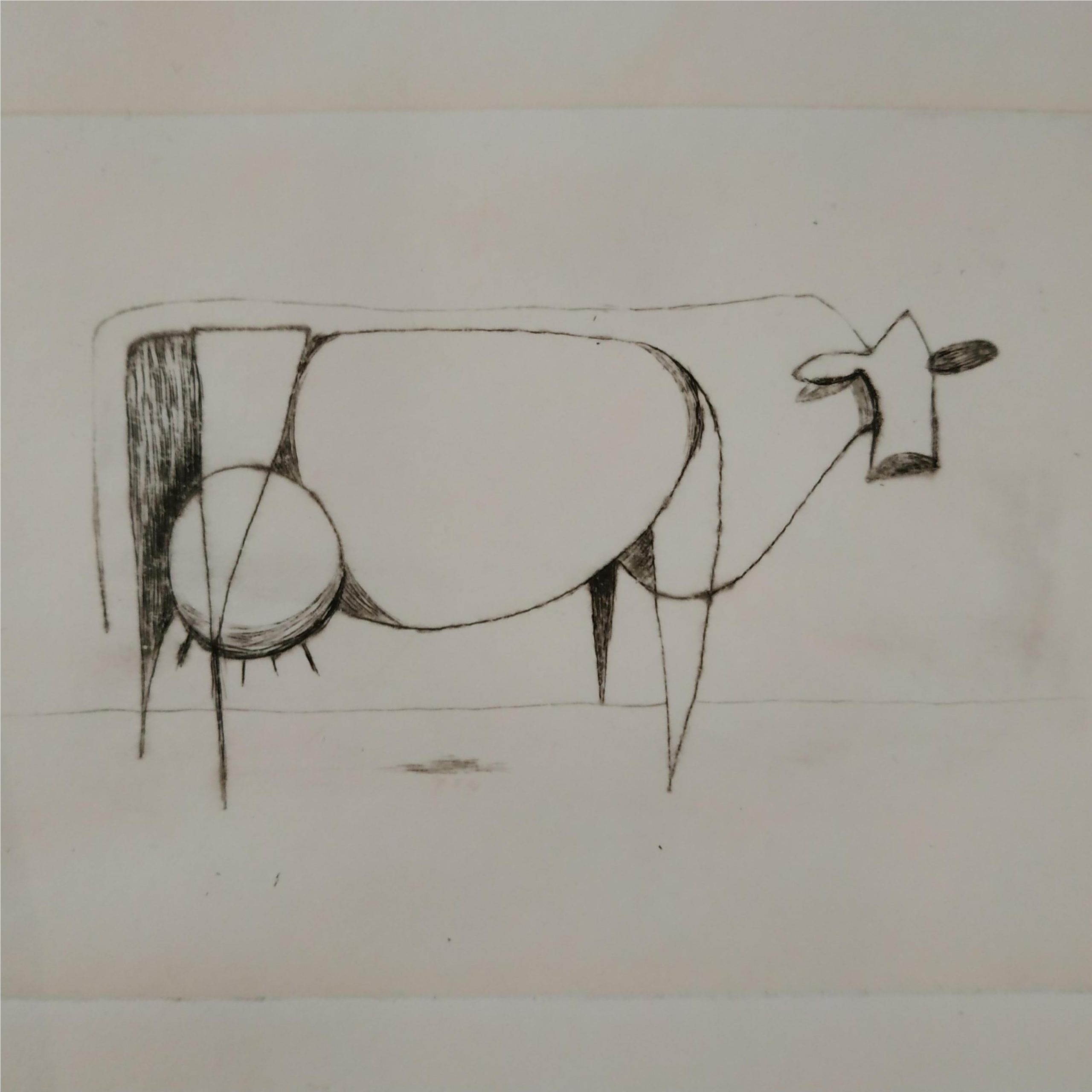 Drypoint Etching Experiments - Andy Dobbie Art