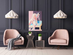 Seated-Nude-III-room-view-
