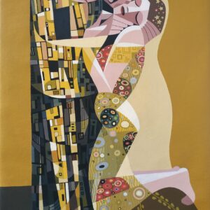 new-painting-the-kiss-after-klimt-scaled